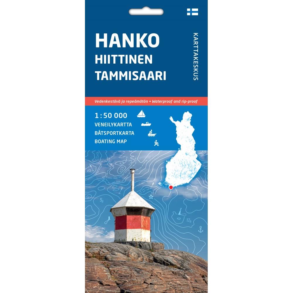 Hanko Hiittinen Tammisaari Sjö- & Kustkarta